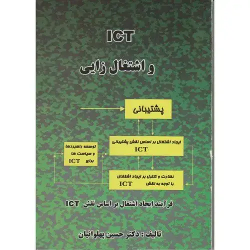 جلد کتاب ICT و اشتغال زایی ، پهلوانیان،بهراد
