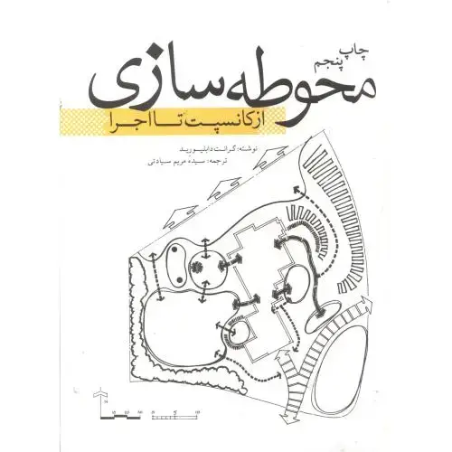 جلد کتاب محوطه سازی از کانسپت تا اجرا ، سیادتی ، یزدا