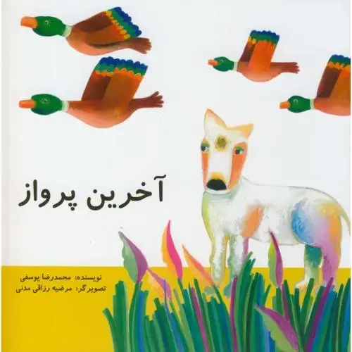 جلد کتاب آخرین پرواز،یوسفی،ناردونه