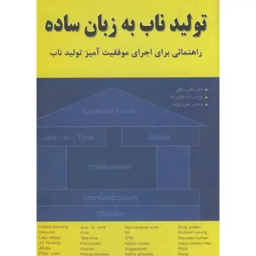 جلد کتاب تولید ناب به زبان ساده ، دنیس ، سقایی