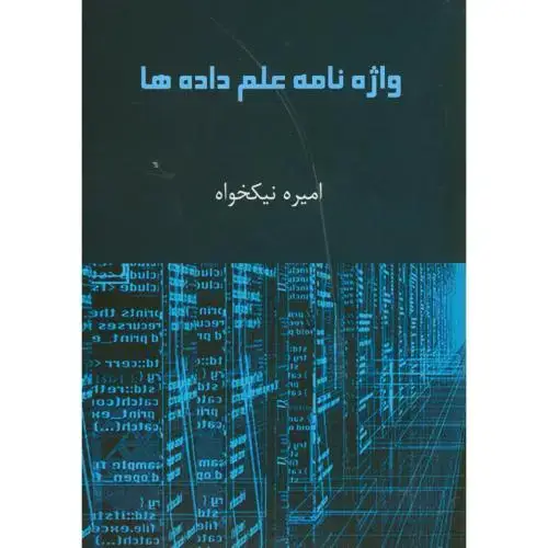 جلد کتاب واژه نامه علم داده ، نیکخواه
