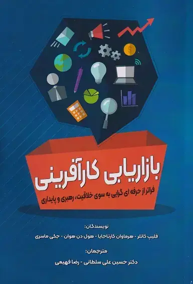 جلد کتاب بازاریابی کارآفرینی