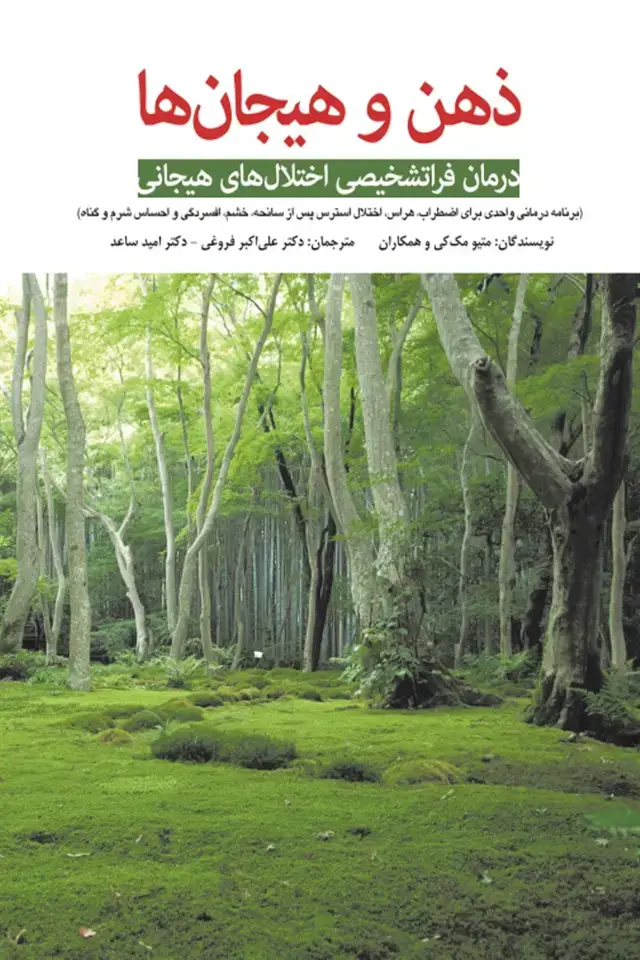 جلد کتاب ذهن و هیجان ها