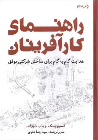 جلد کتاب راهنمای کارآفرینان