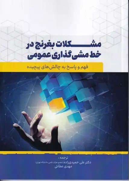 جلد کتاب مشکلات بغرنج در خط مشی گذاری عمومی
