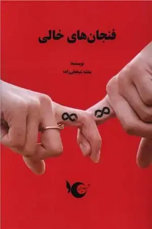 جلد کتاب فنجان های خالی اثر بنفشه شیخعلی زاده