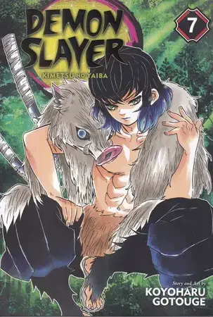 جلد کتاب اورجینال شیطان کش 7 / demon slayer 7