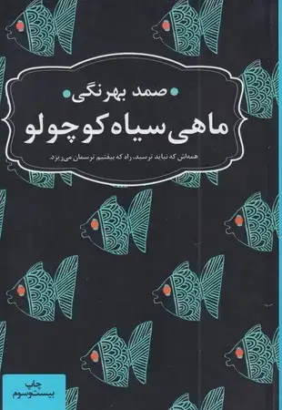 جلد کتاب ماهی سیاه کوچولو (زرکوب،جیبی،عطر کاج) (ادبیات ماندگار)