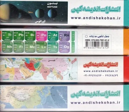 جلد کتاب جدول ضرب اثر گروه انتشارات اندیشه کهن