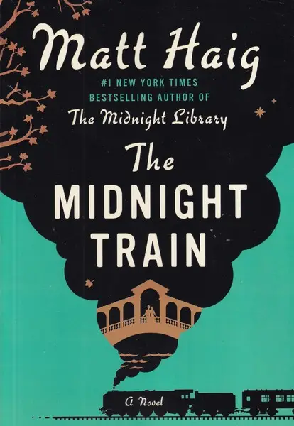 جلد کتاب قطار نیمه شب the midnight train