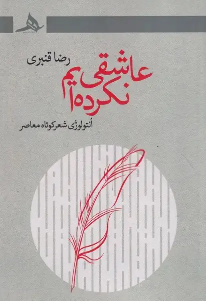 جلد کتاب عاشقی نکرده ایم