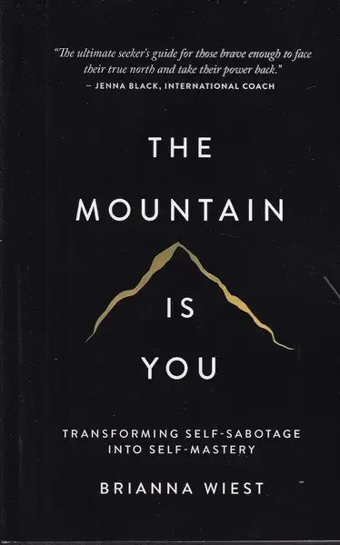 جلد کتاب the mountain is you تو کوهی