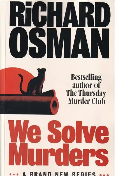 جلد کتاب WE SOLVE MURDERS قتل ها را حل می کنیم