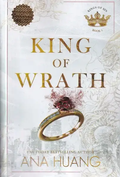 جلد کتاب king of wrath پادشاه خشم