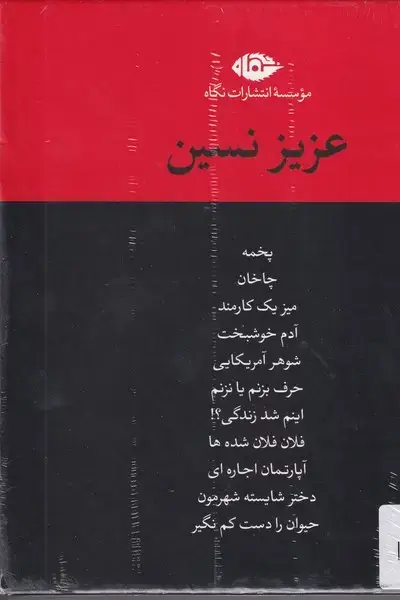جلد کتاب پک عزیز نسین
