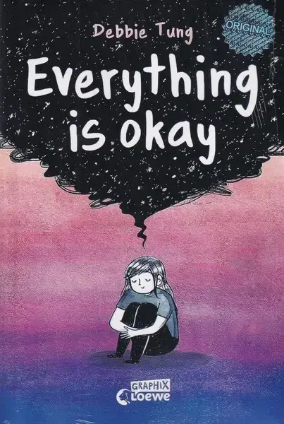 جلد کتاب EVERYTHING IS OKAY همه چیز خوبه