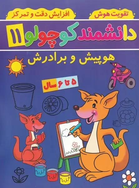 جلد کتاب دانشمند کوچولو11 هوپیش و برادرش