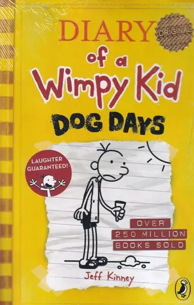 جلد کتاب diary of a wimpy kid 4 خاطرات یک بچه چلمن 4
