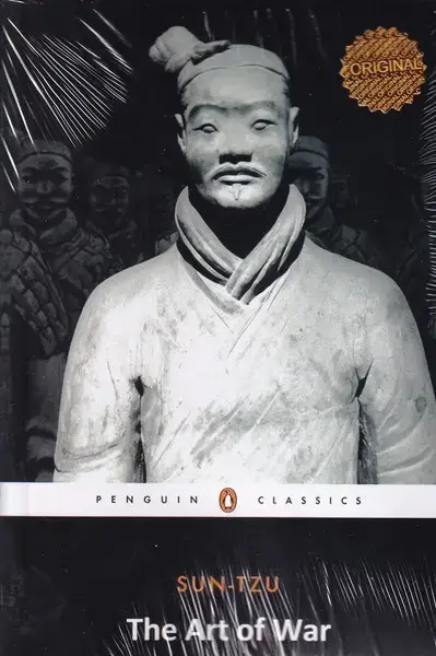 جلد کتاب the art of war هنر جنگ