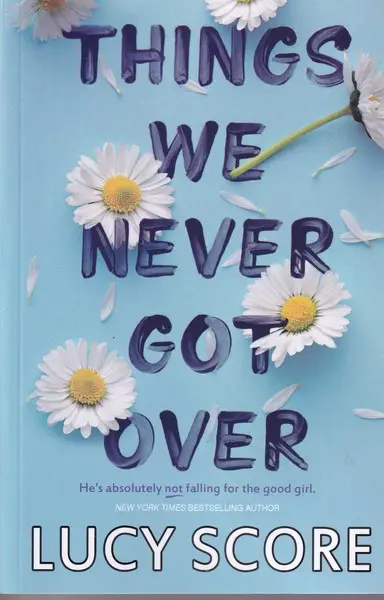 جلد کتاب things we never got over نشر دیابوک