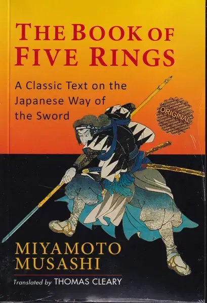 جلد کتاب 5 حلقه the book of five rengs