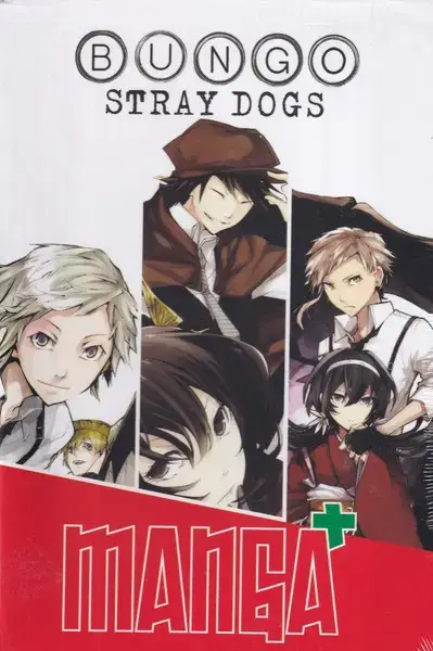 جلد کتاب مانگا پلاس Bungo stray dogs با قاب