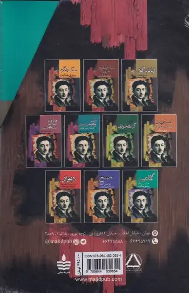 جلد کتاب پک صادق هدایت 10 جلدی قاب