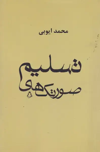 جلد کتاب صورتک های تسلیم