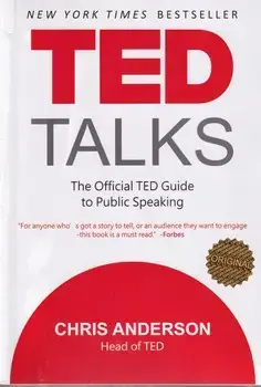 جلد کتاب TED TALKS اصول سخنرانی تد نشر زبان ما