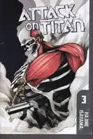 جلد کتاب مانگا attack on titan3 حمله به تیتان 3