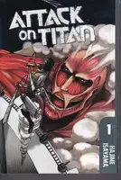 جلد کتاب مانگا attack on titan1 حمله به تیتان 1