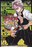جلد کتاب مانگا demon slayer17 قاتل شیطان17