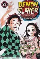 جلد کتاب مانگا demon slayer23 قاتل شیطان23
