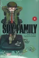 جلد کتاب مانگا Spy family8 اسپای فامیلی 8