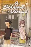 جلد کتاب مانگا silent voice1 صدا بی صدا 1