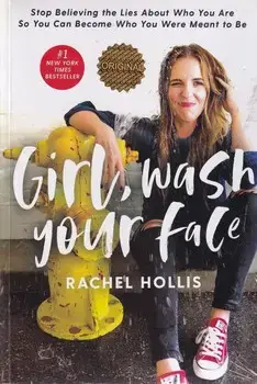 جلد کتاب Girl wash your face خودت باش دختر
