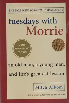 جلد کتاب TUESDAY WITH MORRIE سه شنبه ها با موری