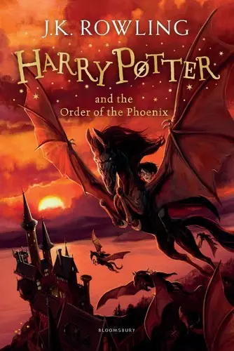 جلد کتاب هری پاترومحفل ققنوس (Harry Potter and the Order of the Phoenix 5)