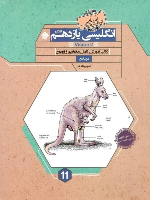 کتاب زبان انگلیسی یازدهم کانگرو رشادت مبتکران زبان انگلیسی یازدهم کانگرو رشادت مبتکران