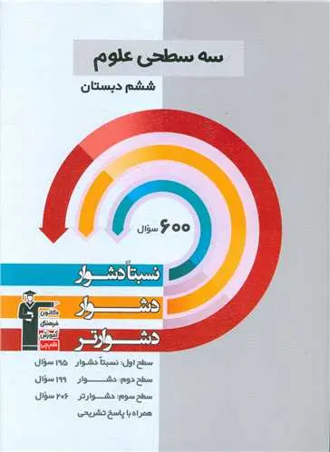 کتاب علوم ششم دبستان سه سطحی قلم چی