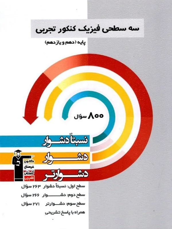 فیزیک پایه تجربی دهم و یازدهم سه سطحی قلم چی