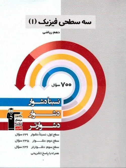 فیزیک دهم ریاضی سه سطحی قلم چی
