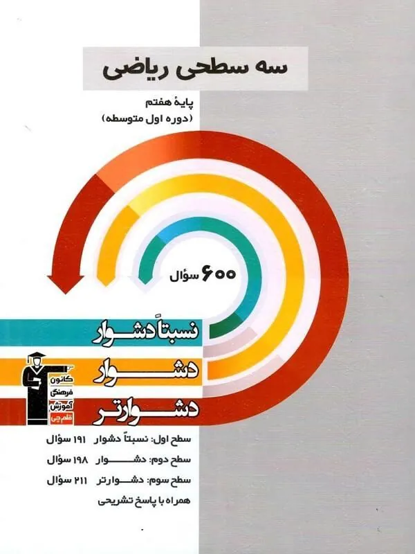 ریاضی هفتم سه سطحی قلم چی