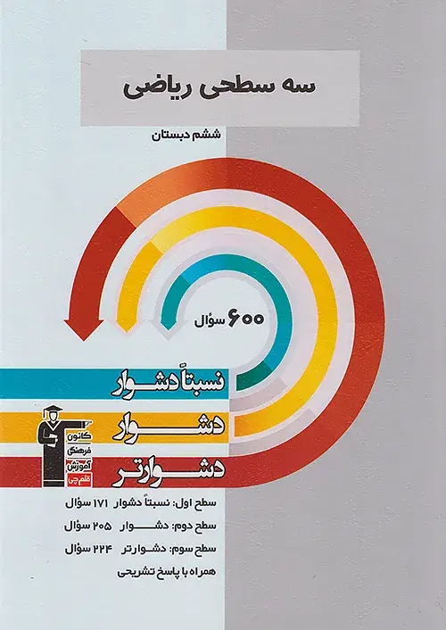 ریاضی ششم دبستان سه سطحی قلم چی