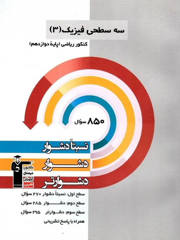 فیزیک دوازدهم ریاضی سه سطحی قلم چی