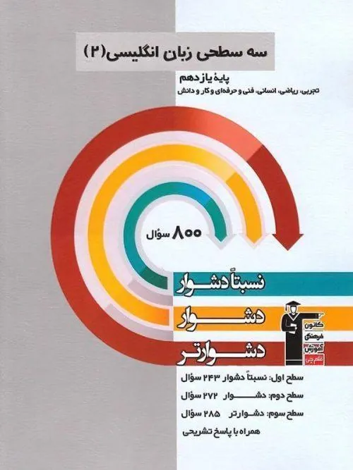 ادبیات فارسی یازدهم سه سطحی قلم چی