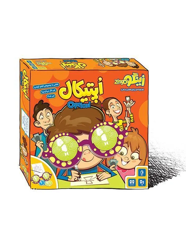 کتاب بازی اپتیکال optical زینگو