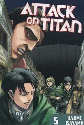 کتاب مجموعه مانگا : Attack On Titan 5