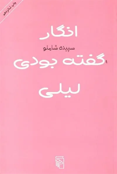 کتاب انگار گفته بودی لیلی