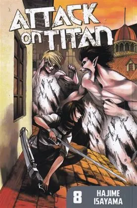 کتاب مجموعه مانگا : Attack On Titan 8